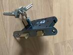 Veiligheidsslot plus cylinder, Ophalen, Nieuw, Rvs, Klink of Kruk