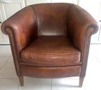 Unieke schapenleren  fauteuil - Prachtige stoel mooie staat!, Huis en Inrichting, Ophalen, Zo goed als nieuw, Leer, 75 tot 100 cm