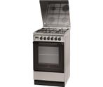 Indesit I5TMH6AG gas fornuis/gas stove, Ophalen, Gebruikt, Grill, 4 kookzones