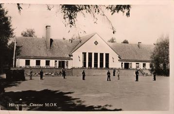 Oude ansichtkaart Hilversum M.O.K. Cantine. beschikbaar voor biedingen