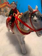 #kerst villeroy boch Kerstdecoratie: Paard met slee, T, Ophalen of Verzenden, Zo goed als nieuw, N