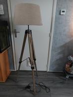 Rivièra Maison lampenkap met verstelbare 3 voetslamp, Ophalen, Gebruikt, Stof, Modern
