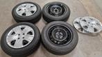 banden 185/65 r15 op stalen velg met Dacia wieldop, Ophalen, Gebruikt, 15 inch, 185 mm