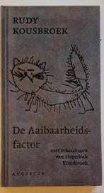 De Aaiibaarheidsfactor - Rudy Kousbroek, Ophalen of Verzenden, Gelezen, Rudy Kousbroek, Nederland