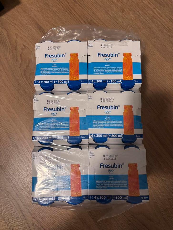 Drinkvoeding flesjes fresubin + resource, Diversen, Levensmiddelen, Ophalen of Verzenden