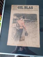 Krantenknipsel uit de Gil BLas juni 1895, Antiek en Kunst, Ophalen
