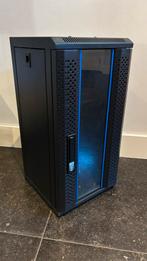 Netwerkkast / Patchkast 10”, Computers en Software, Serverkasten, Ophalen, Zo goed als nieuw, Glas, Plaatstaal