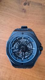 Alpha Sierra horloge Falcon LVD178B, 45mm, zwart,, Ophalen of Verzenden, Nieuw, Zwart