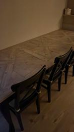 Eettafel, Huis en Inrichting, Tafels | Eettafels, Ophalen, Gebruikt, 200 cm of meer, 50 tot 100 cm