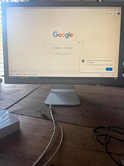 Apple Cinema HD Display 23” (A1082) incl HDMI, Computers en Software, Monitoren, Gebruikt, 60 Hz of minder, HDMI, LED, Ophalen