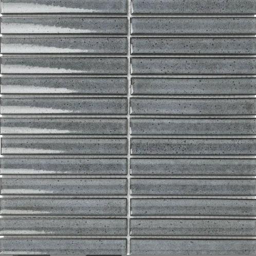 Mozaiek tegels - 17 dozen Grey Glossy Sevilla kitkat, Doe-het-zelf en Verbouw, Tegels, Nieuw, Wandtegels, Keramiek, Minder dan 20 cm
