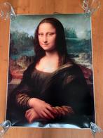 Mona Lisa 80 x 60 cm poster, Verzamelen, Posters, Rechthoekig Staand, Ophalen of Verzenden, Zo goed als nieuw, A1 t/m A3