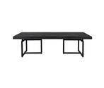 Dutchbone Class salontafel 120x60 zwart | Van €499, nu, Dutchbone, Nieuw, Ophalen of Verzenden, Dutchbone