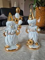 Limoges clowntjes porselein met swarovski steentjes, Ophalen of Verzenden