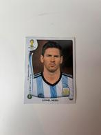 Panini Wk 2014 sticker Messi, Ophalen of Verzenden, Zo goed als nieuw, Sticker