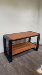 Industriële tv meubel en evt nachtkastje, Huis en Inrichting, Tafels | Sidetables, Ophalen, 100 tot 150 cm, Zo goed als nieuw