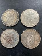 4 rijksdaalders (vals), Postzegels en Munten, Verzenden, Koning Willem III, 2½ gulden, Setje