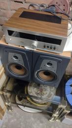 Een hele mooie set Deense kwaliteit speakers tuner koopje !, Zo goed als nieuw, 120 watt of meer, Front, Rear of Stereo speakers
