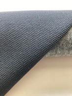 1.5 m Kvadrat SteelCut trio 3 0195 design meubelstof, Wol, Verzenden, 120 cm of meer, Zwart