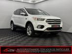 Ford Kuga 1.5 EcoBoost Titanium Half leder, Parkeersensoren,, Euro 6, 4 cilinders, Leder en Stof, Wit