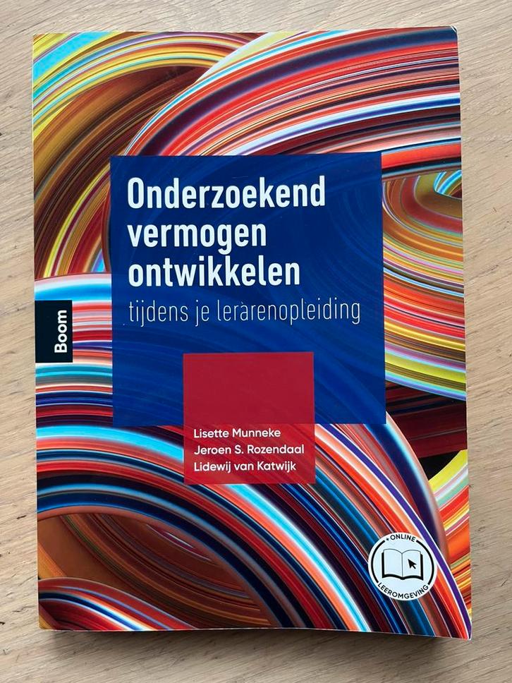 Onderzoekend vermogen ontwikkelen tijdens je lerarenopleidin, Boeken, Wetenschap, Zo goed als nieuw, Sociale wetenschap, Ophalen of Verzenden