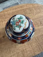 Japanse Imari Porseleinen Pot met Deksel - Jaren '50/'60, Ophalen of Verzenden