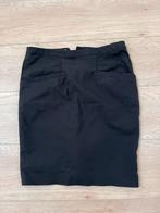 H&M zwarte kokerrok Maat 36, Kleding | Dames, Rokken, Zwart, Ophalen of Verzenden, Zo goed als nieuw, Knielengte