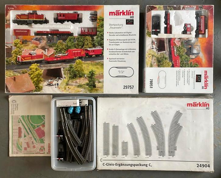 Marklin Digital starterset, Hobby en Vrije tijd, Modeltreinen | H0, Gebruikt, Locomotief, Wisselstroom, Märklin, Ophalen of Verzenden