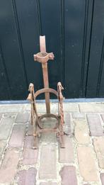 Gesmede flessenhouder,Asbach Uralt, Antiek en Kunst, Curiosa en Brocante, Ophalen