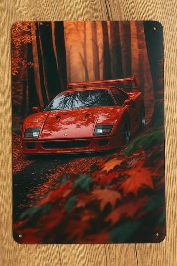 Wandbord Ferrari beschikbaar voor biedingen