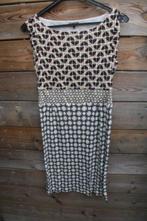 Jurk creme/ bruin Maliparmi mt 40 (IT) (EU34) Vaste prijs, Kleding | Dames, Jurken, Overige kleuren, Ophalen of Verzenden, Zo goed als nieuw