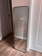 Ikea LINDBYN Spiegel - Zwart, Huis en Inrichting, Woonaccessoires | Spiegels, Ophalen, 100 tot 150 cm, Zo goed als nieuw, Rechthoekig