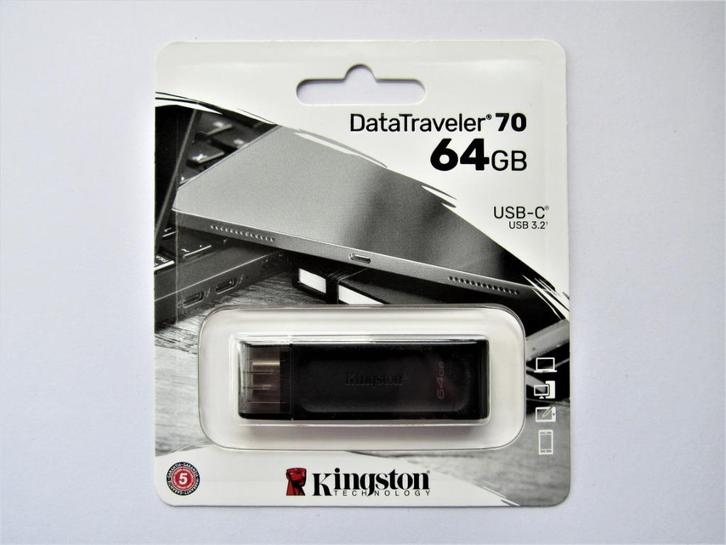 Kingston USB C 3.1 stick 64GB nieuw, Computers en Software, USB Sticks, Nieuw, 64 GB, Ophalen of Verzenden