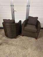 10 stuks vlechwerk rotan wicker lounge stoelen outdoor bruin, Ophalen, Kunststof, Meer dan 8 zitplaatsen, Nieuw