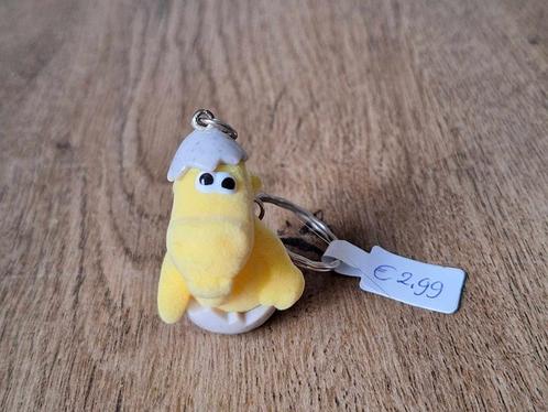 Sleutelhanger : Geel Draakje in Eierdop !!, Verzamelen, Sleutelhangers, Nieuw, Dier of Natuur, Ophalen of Verzenden