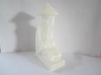 Oude Chinese natuurlijke witte jade beeld, Ophalen of Verzenden