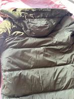 WOOLRICH Lange Aurora Parka van stretchnylon Dark Green, Ophalen of Verzenden, Zo goed als nieuw, Groen