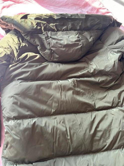 WOOLRICH Lange Aurora Parka van stretchnylon Dark Green, Kleding | Dames, Jassen | Winter, Zo goed als nieuw, Groen, Ophalen of Verzenden