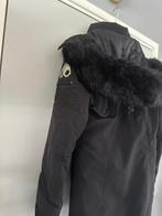 Moose Knuckles Winterjas zwart maat L, Kleding | Dames, Jassen | Winter, Maat 38/40 (M), Zwart, Ophalen of Verzenden, Gedragen