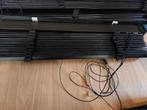 Houten jaloezieën trendline zwart 164.5/48, Ophalen, Gebruikt, Zwart, 150 tot 200 cm