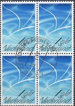 Nederland- 1966 - Luchtpost - Blokje van 4 - NVPH LP-16 - G, Postzegels en Munten, Postzegels | Nederland, Verzenden, Na 1940