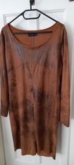 Bruin Suède look jurkje maat L, Maat 38/40 (M), Bruin, Ophalen of Verzenden, Zo goed als nieuw