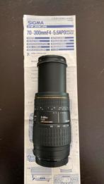 Sigma 70-300mm F4-5.6 APO Macro Super Zoom Lens, Ophalen of Verzenden, Zo goed als nieuw, Standaardlens, Zoom