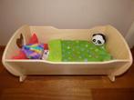 Leuk houten ledikant voor de pop/knuffels met beddengoed, Kinderen en Baby's, Speelgoed | Houten speelgoed, Ophalen, Zo goed als nieuw