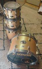 Vintage Sonor 70's drumkit/shell set, Muziek en Instrumenten, Drumstellen en Slagwerk, Ophalen, Gebruikt, Sonor