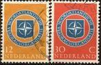 Nederland  720 - 721  gestempeld, Postzegels en Munten, Postzegels | Nederland, Ophalen of Verzenden, Gestempeld