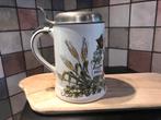 Antieke Oud Delft Holland Duitse bierpul met tinnen deksel, Antiek en Kunst, Antiek | Keramiek en Aardewerk, Verzenden