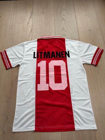 Ajax 1995/1996 Retro Thuisshirt #10 Litmanen  beschikbaar voor biedingen