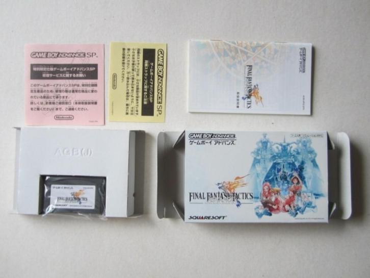 Final Fantasy Tactics Nintendo Gameboy Advance Console, Spelcomputers en Games, Spelcomputers | Nintendo Game Boy, Zo goed als nieuw