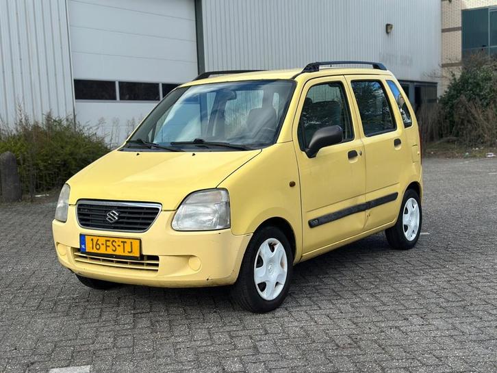 Suzuki Wagon R+ 1.3 GL nap apk rijdt perf inruil auto, Auto's, Suzuki, Bedrijf, Te koop, Wagon R+, ABS, Airbags, Centrale vergrendeling
